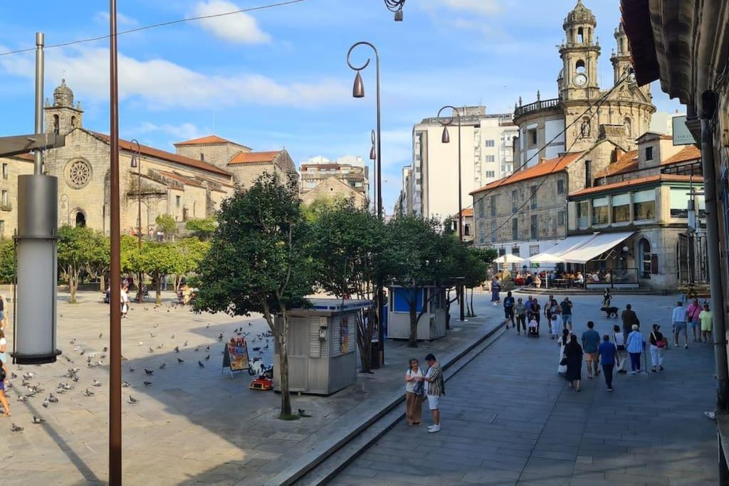 Appartamento Apartamento Centrico Pontevedra Esterno foto
